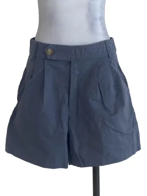 Blue Plain Shorts TEM
