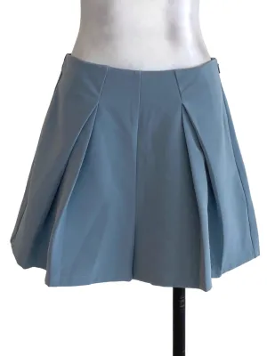 Blue Pleated Shorts LB