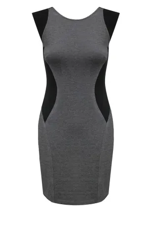 Bobi Insert Dress | Black