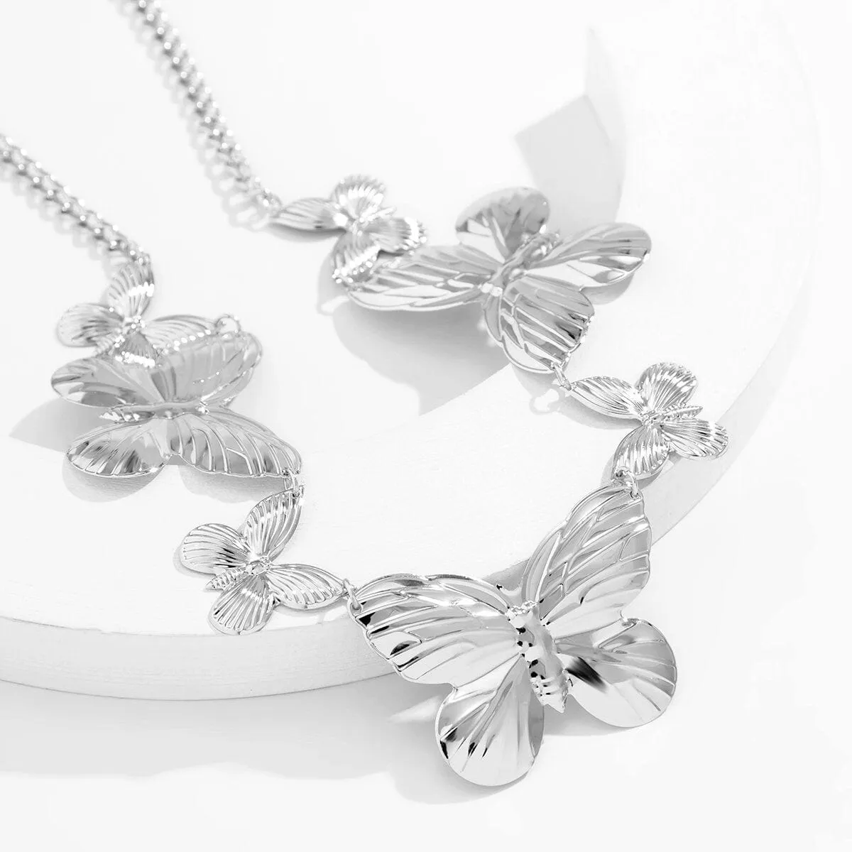 Bohemia Gold Silver Tone Butterfly Belly Chain