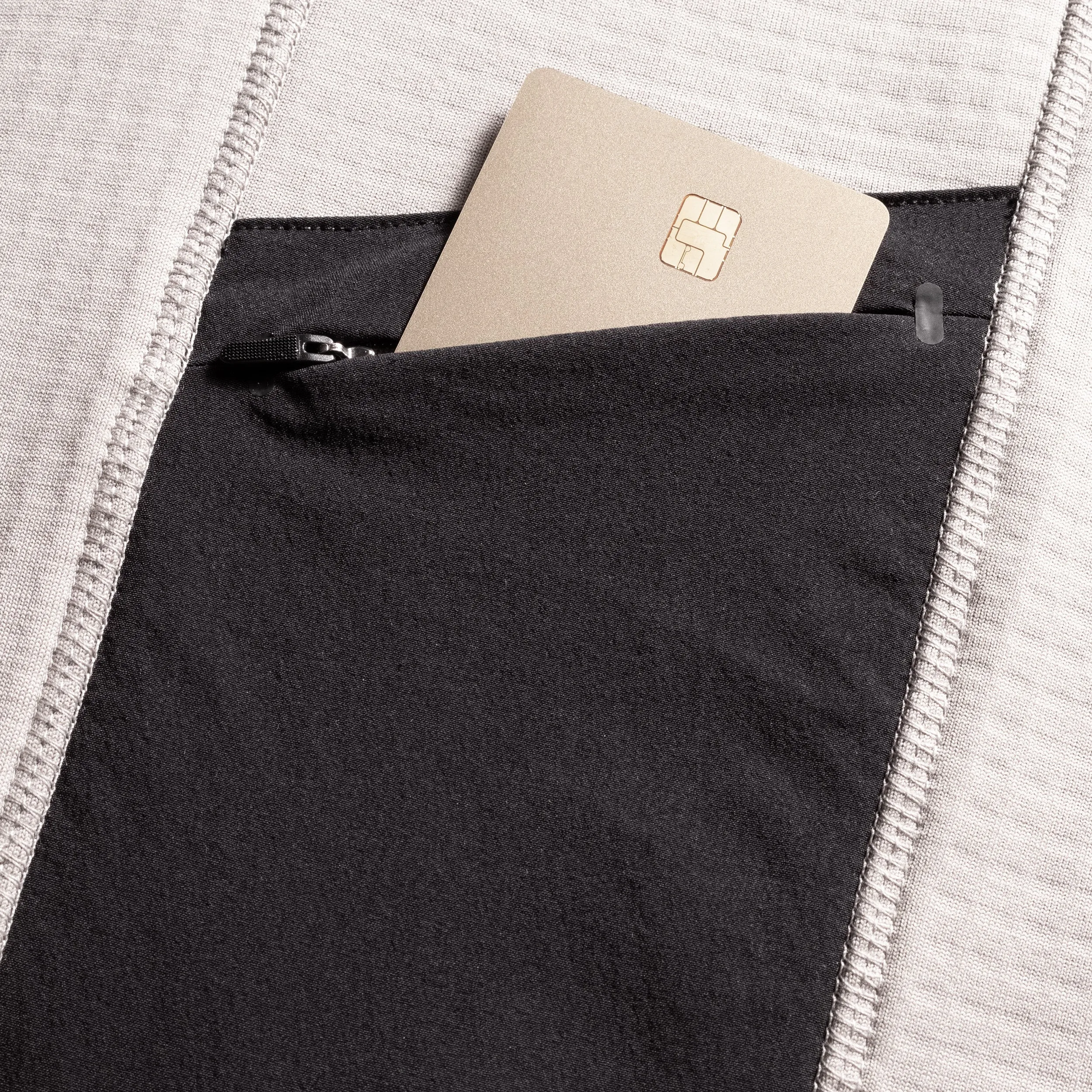 Bonfire Gridback Fleece Top - Black