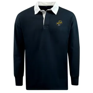 Boston RFC Retro Classic Long Sleeve Solid Rugby Jersey
