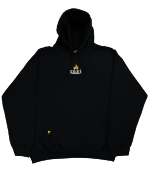 BOX LOGO - Black/Gold  - Embroidered Hoodie