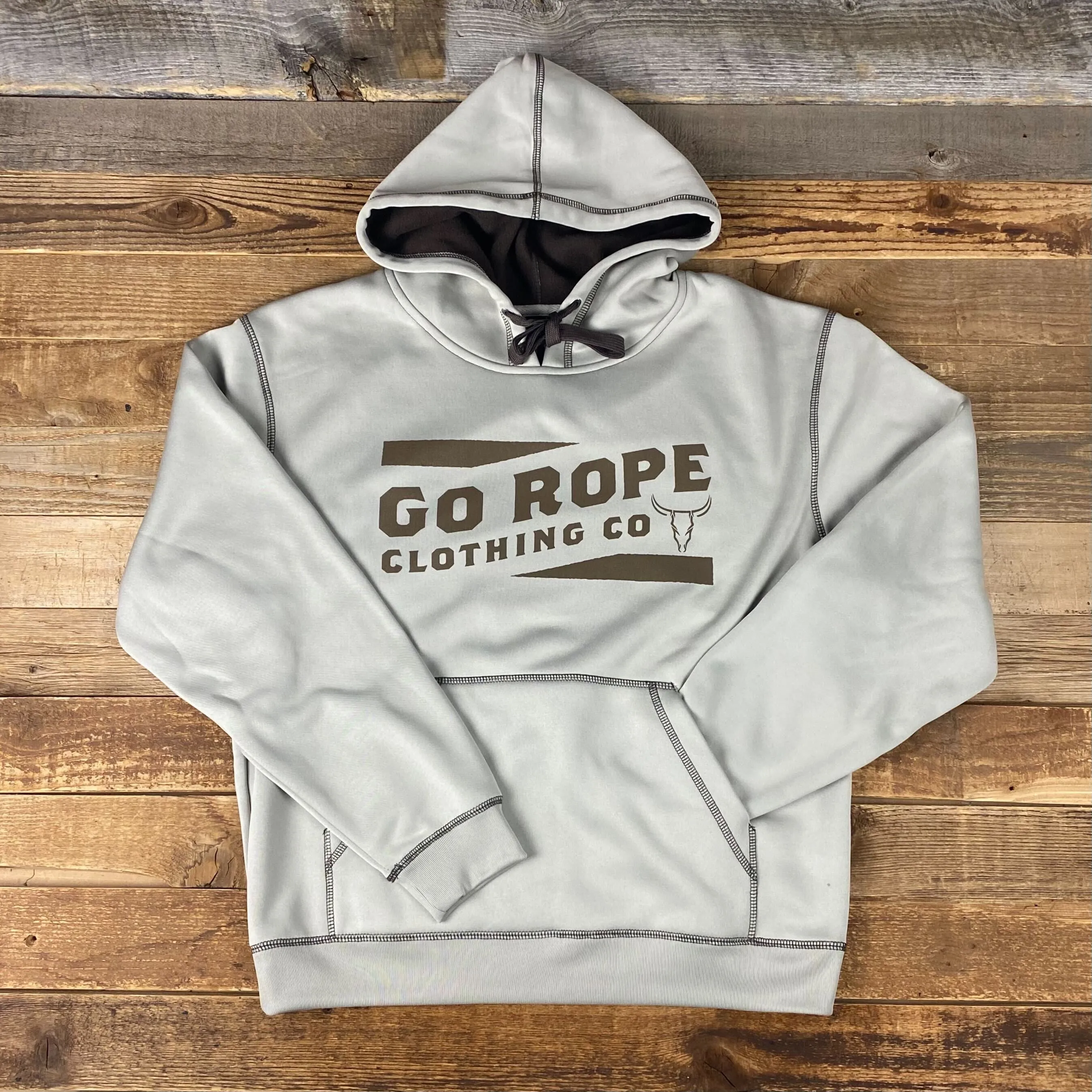 Brand Performance Hoodie - Sand/Sepia