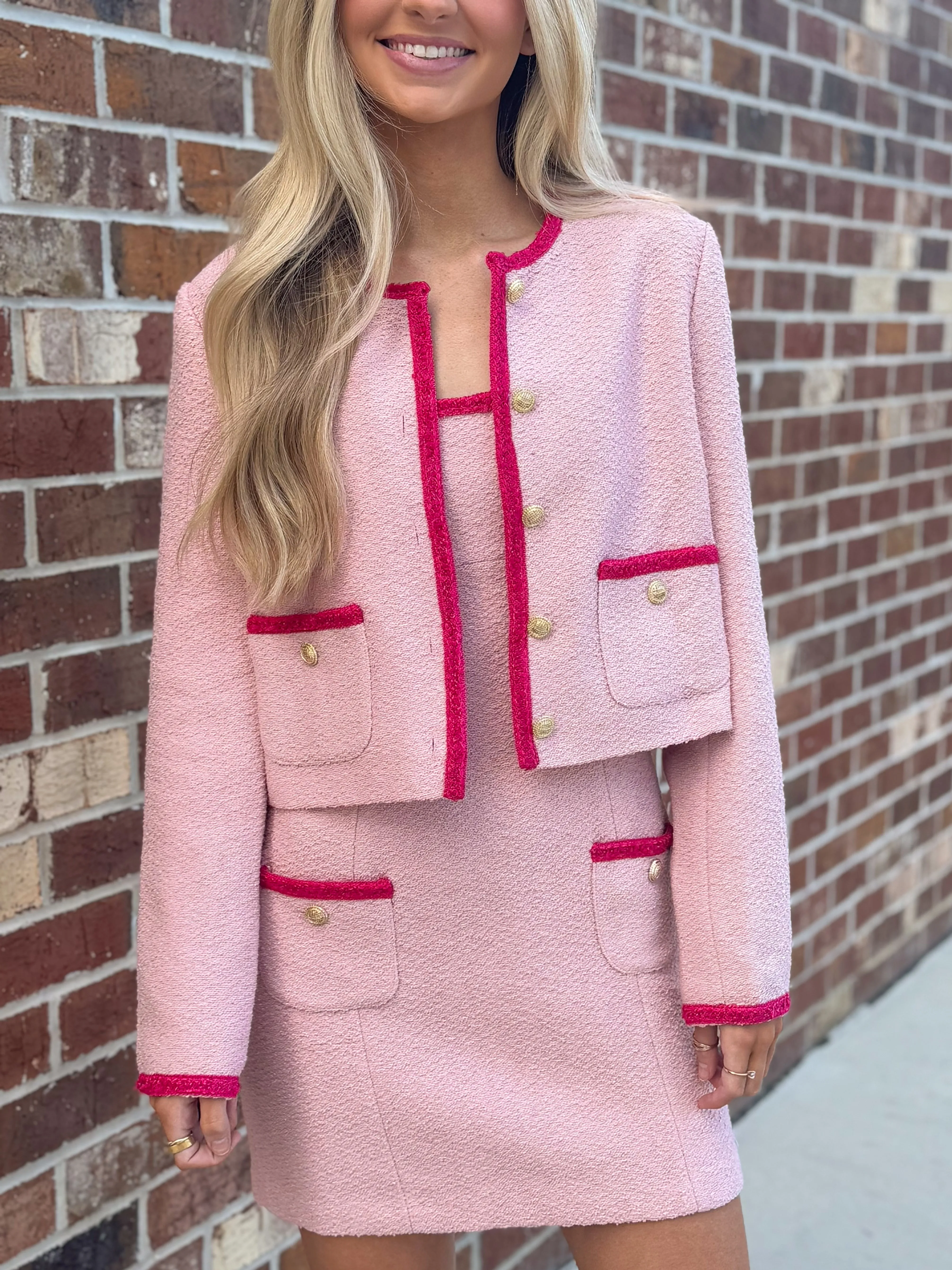 Braswell Jacket (Light Pink/Pink)