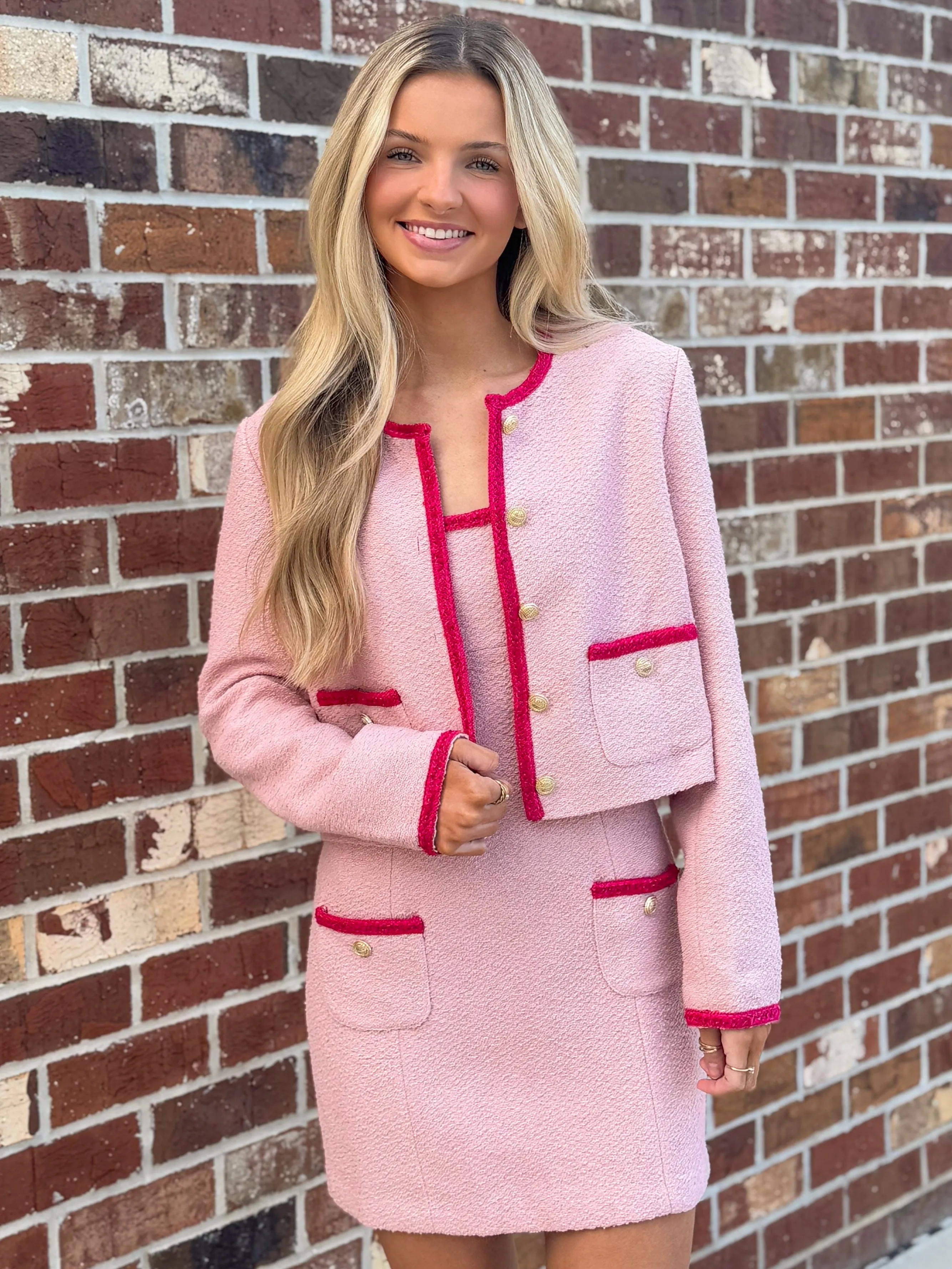 Braswell Jacket (Light Pink/Pink)