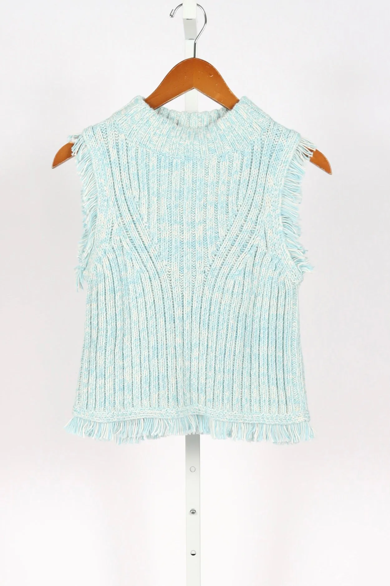 Bria Tank - Robin Egg Blue Tweed