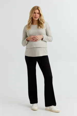 Brie Layered Nursing Sweater
