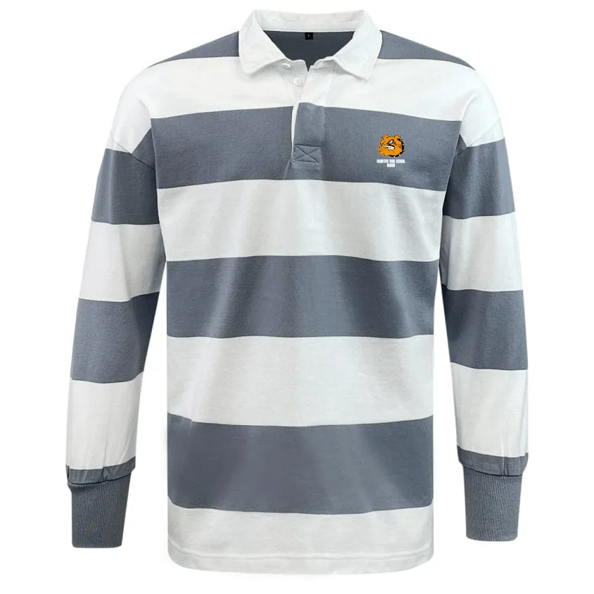 Brighton High School Classic Long Sleeve Hooped Rugby Jersey