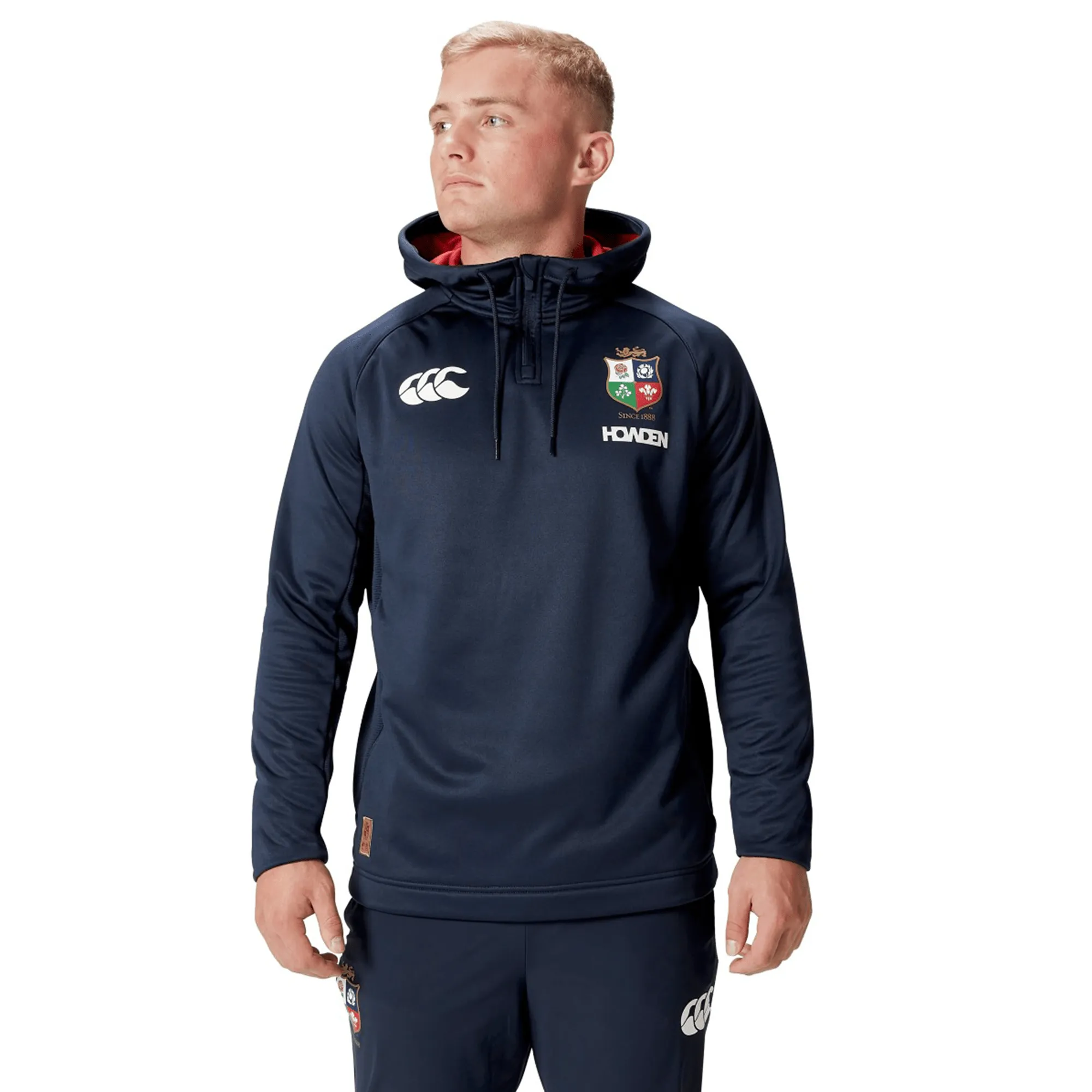 British & Irish Lions 25 1/4 Zip Hoodie by Canterbury
