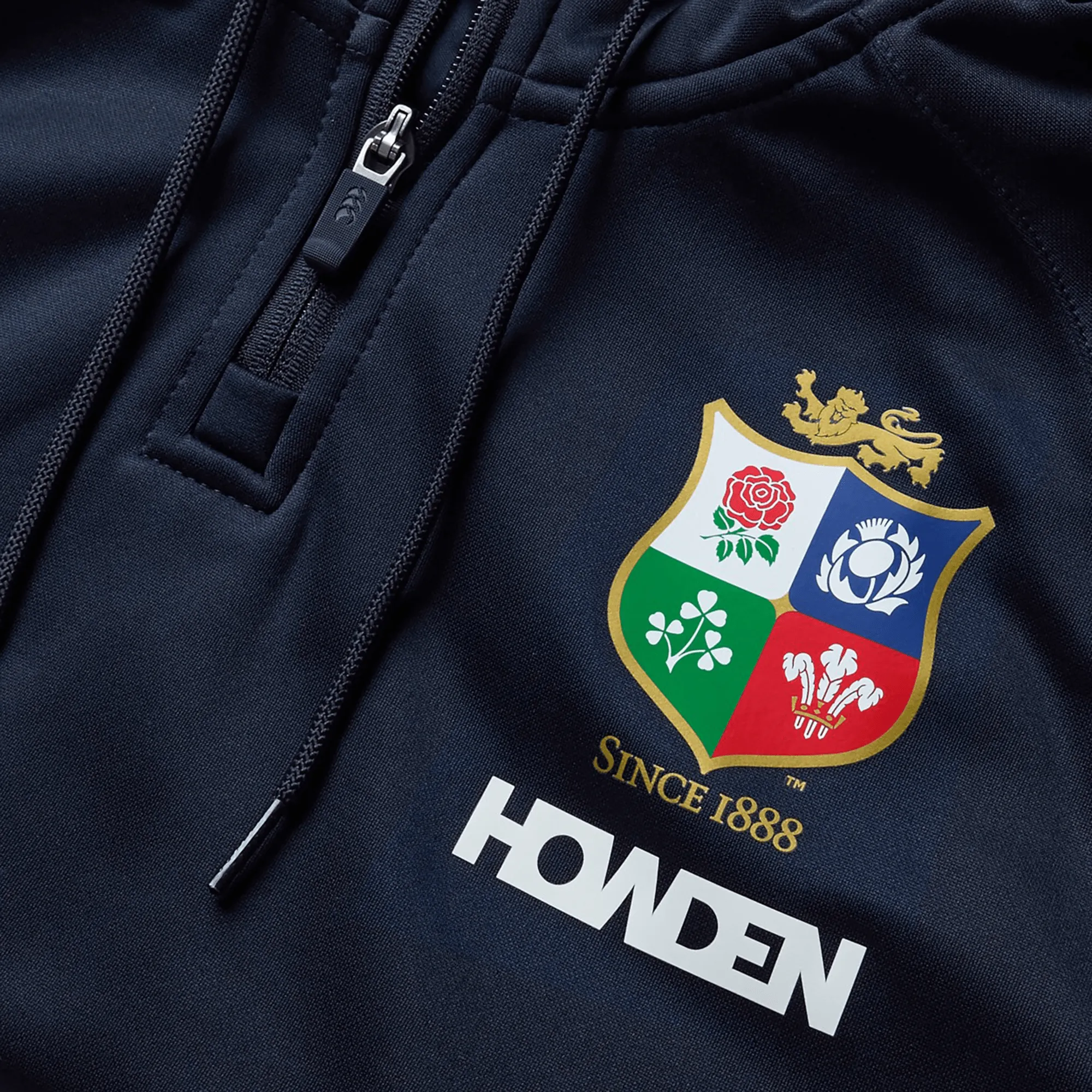British & Irish Lions 25 1/4 Zip Hoodie by Canterbury