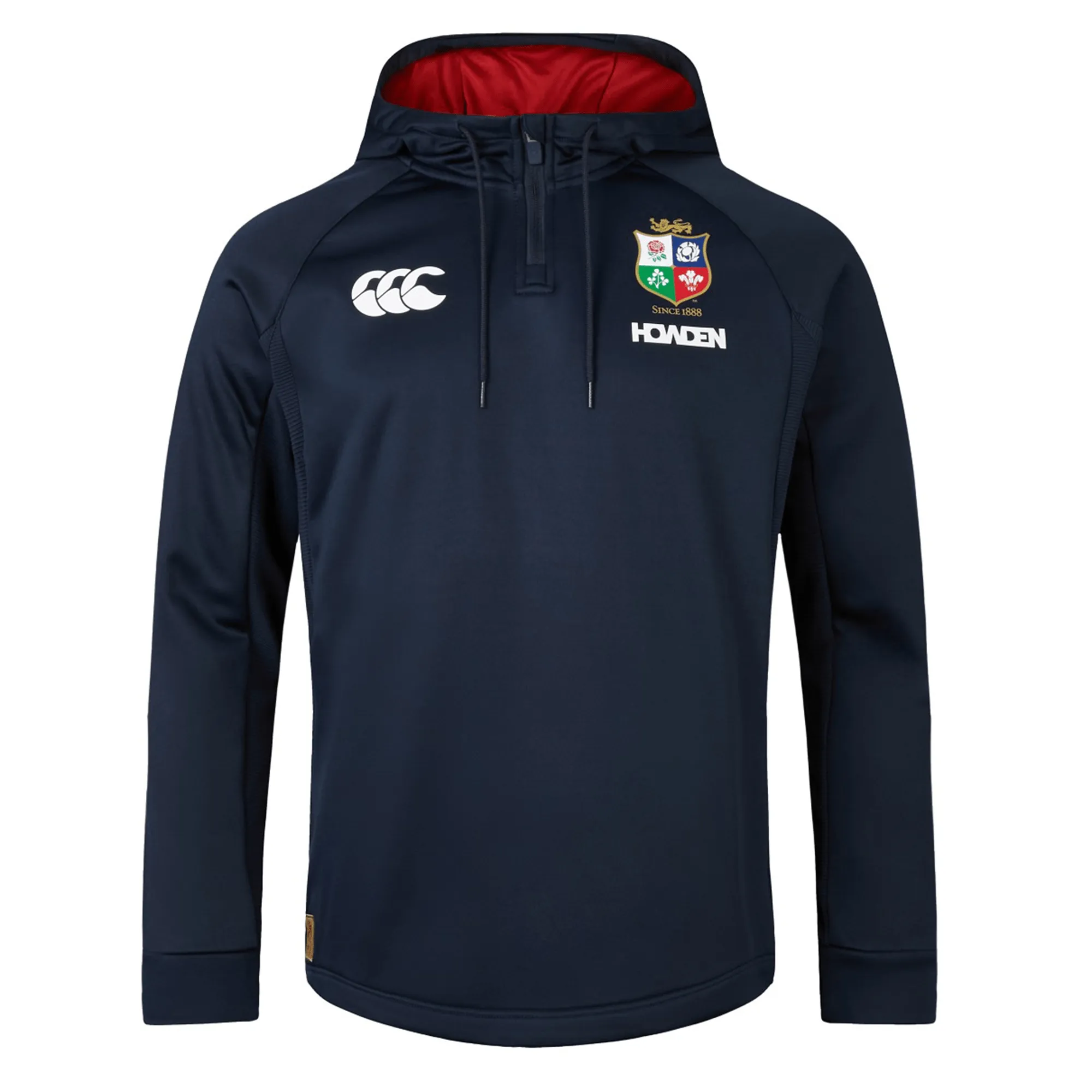 British & Irish Lions 25 1/4 Zip Hoodie by Canterbury