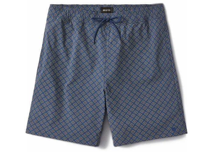 Brixton Voyage Shorts Joe Blue/Diamond Flora
