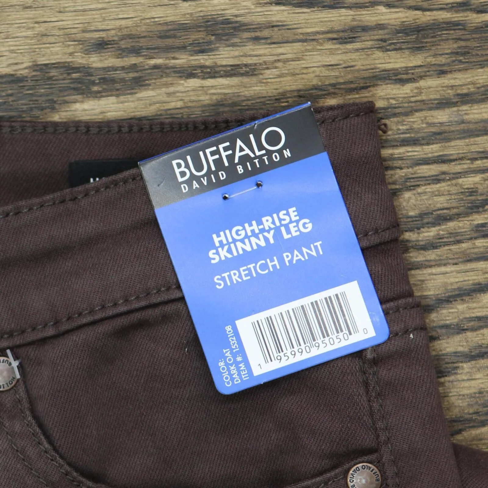 Buffalo Womens High-Rise Skinny Leg Stretch Pants 1532108