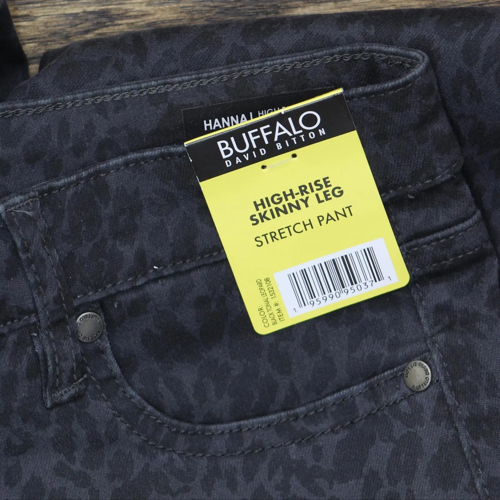 Buffalo Womens High-Rise Skinny Leg Stretch Pants 1532108