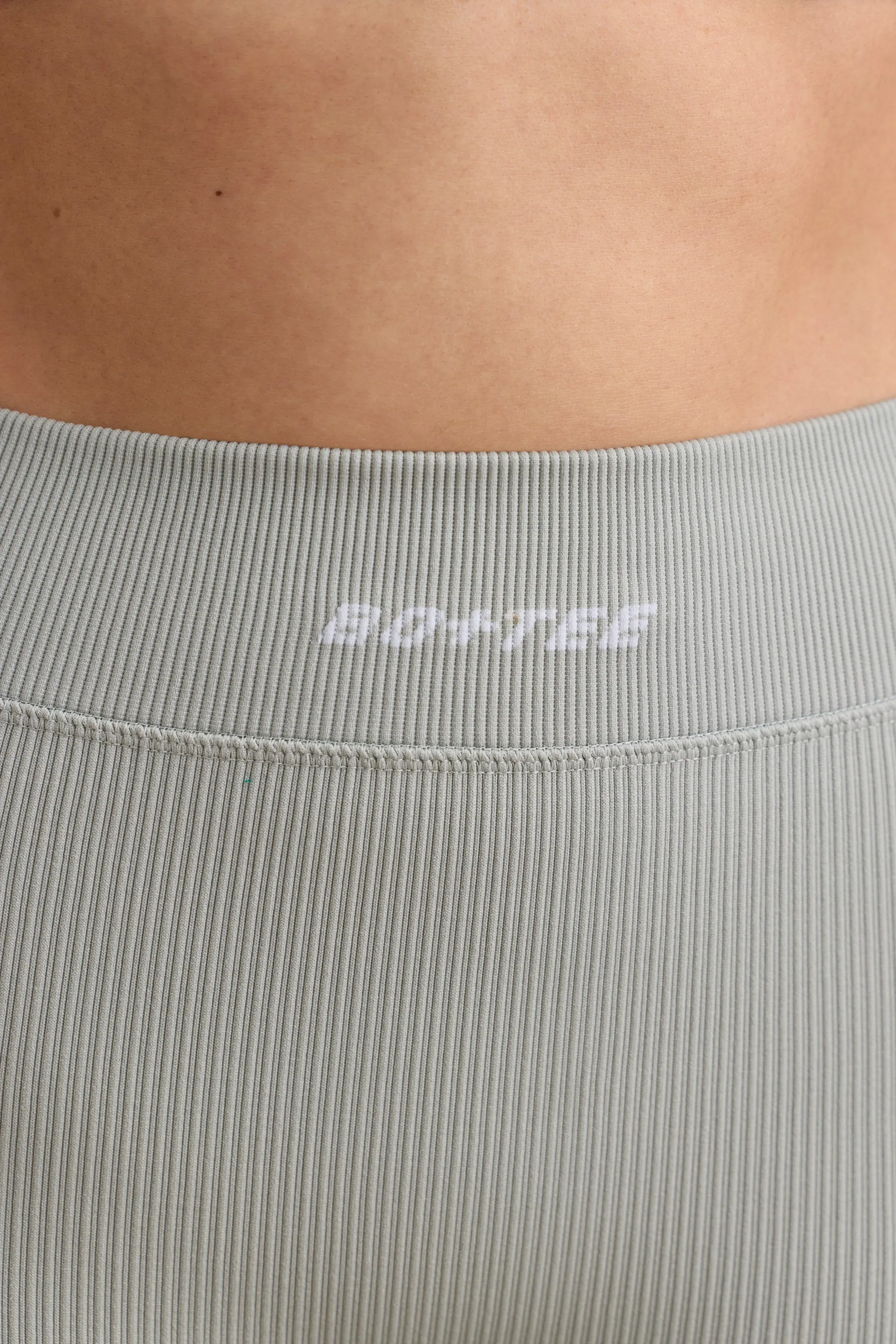 Burn - FlexiRib Biker Shorts in Grey
