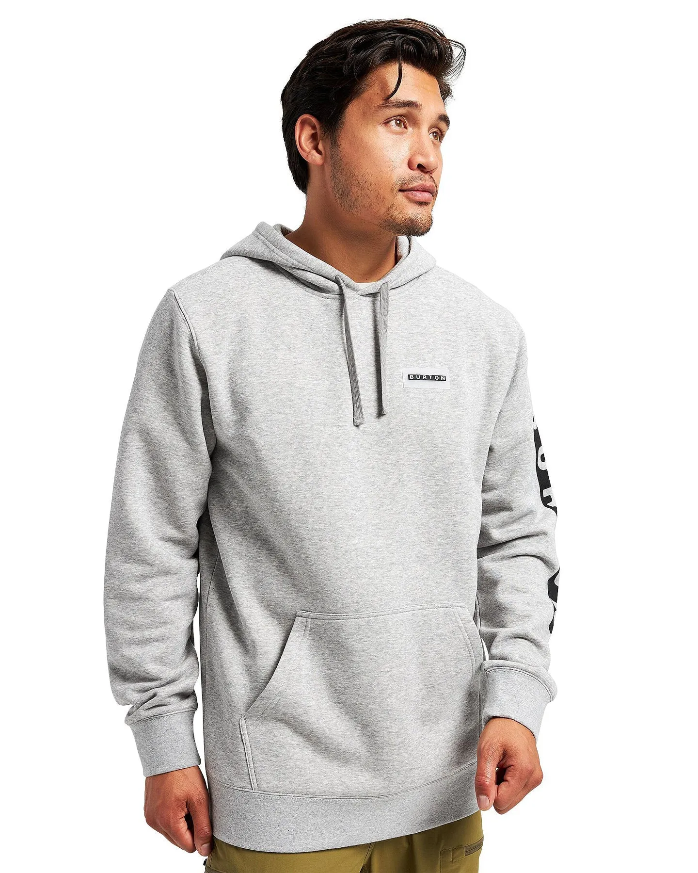 Burton Vault Pullover Hoodie - Gray Heather