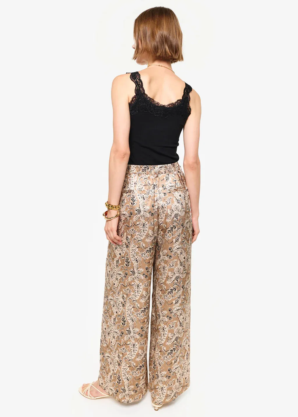 Cami Fabian H/R Charmeuse Pant