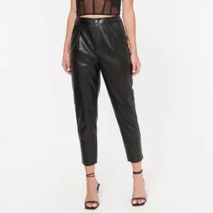 Cami NYC Anja Vegan Leather Pant Black