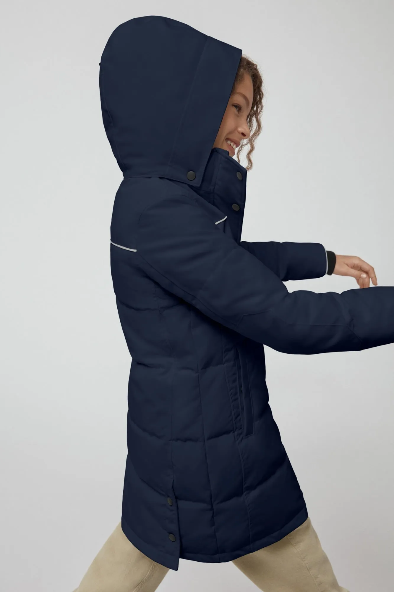 Canada Goose Youth Juniper Parka - Atlantic Navy