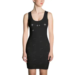 CANCER DRESS - Zodiac Constellation Design - Sign Stars Print