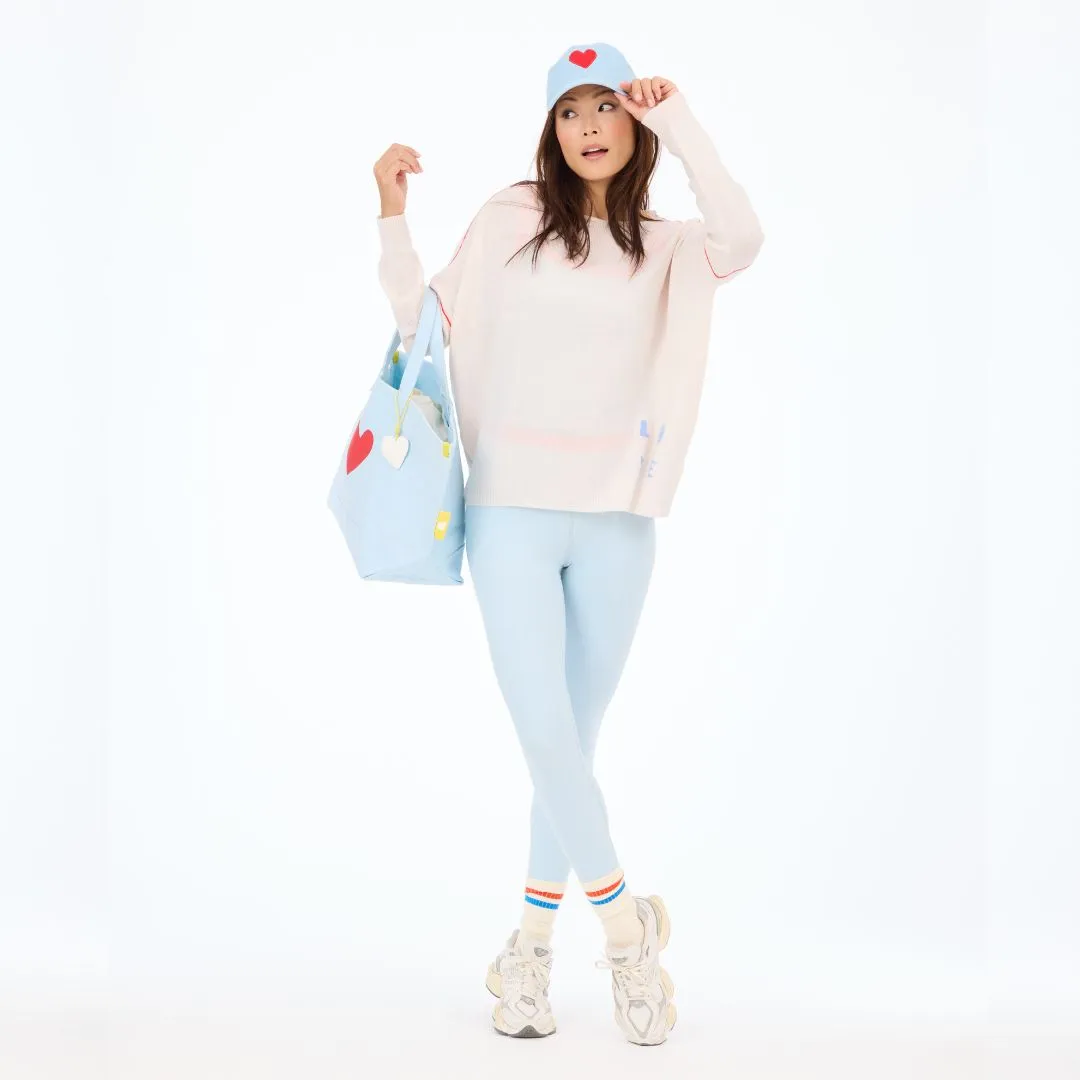Carbon38 x KR Camille Love Is All Around You Sweater