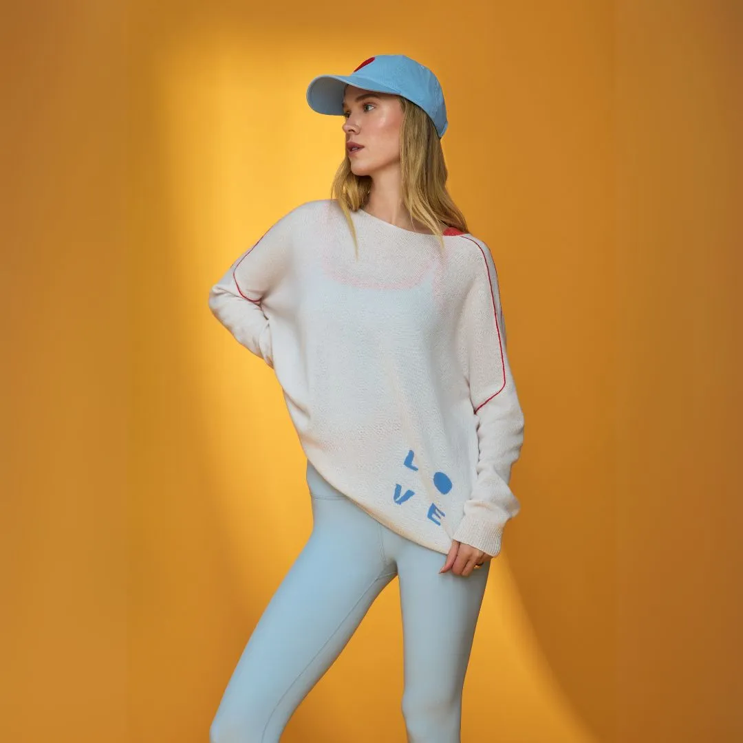 Carbon38 x KR Camille Love Is All Around You Sweater