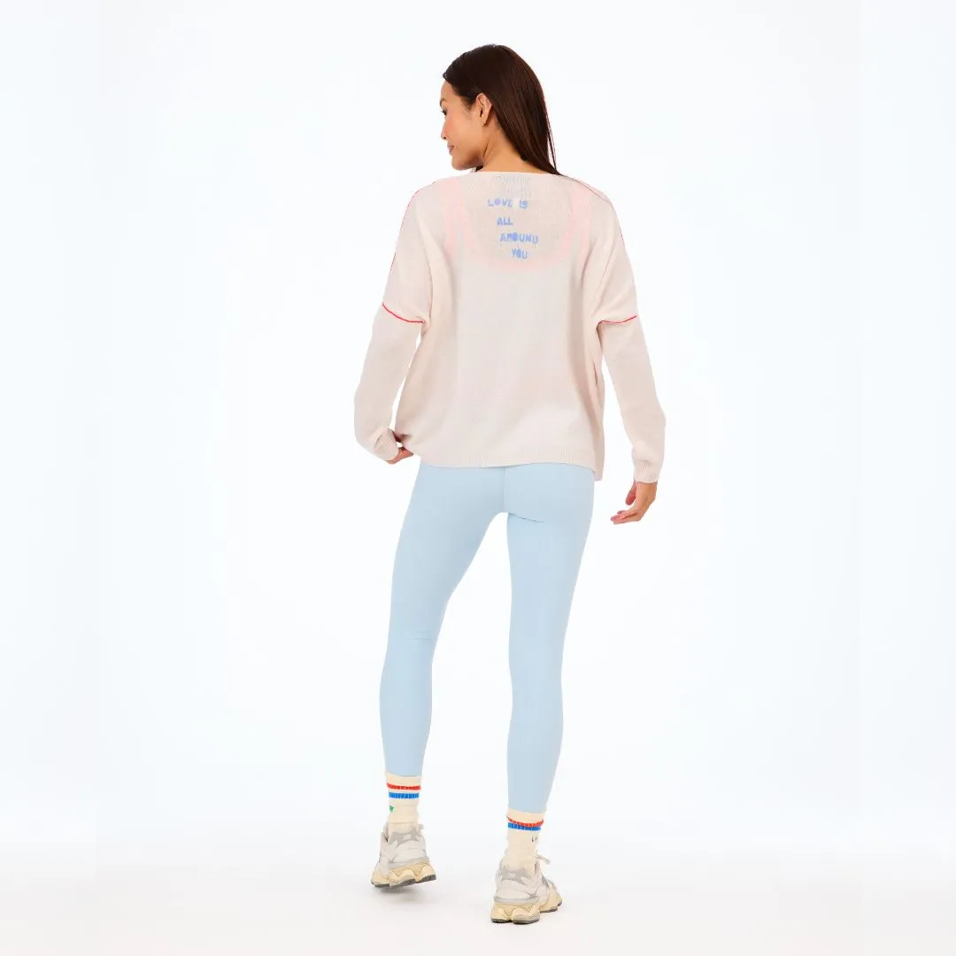 Carbon38 x KR Camille Love Is All Around You Sweater