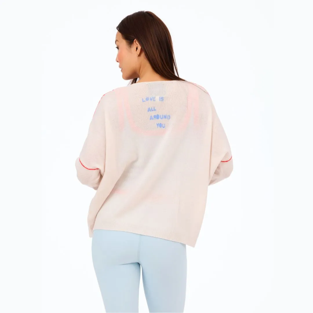 Carbon38 x KR Camille Love Is All Around You Sweater