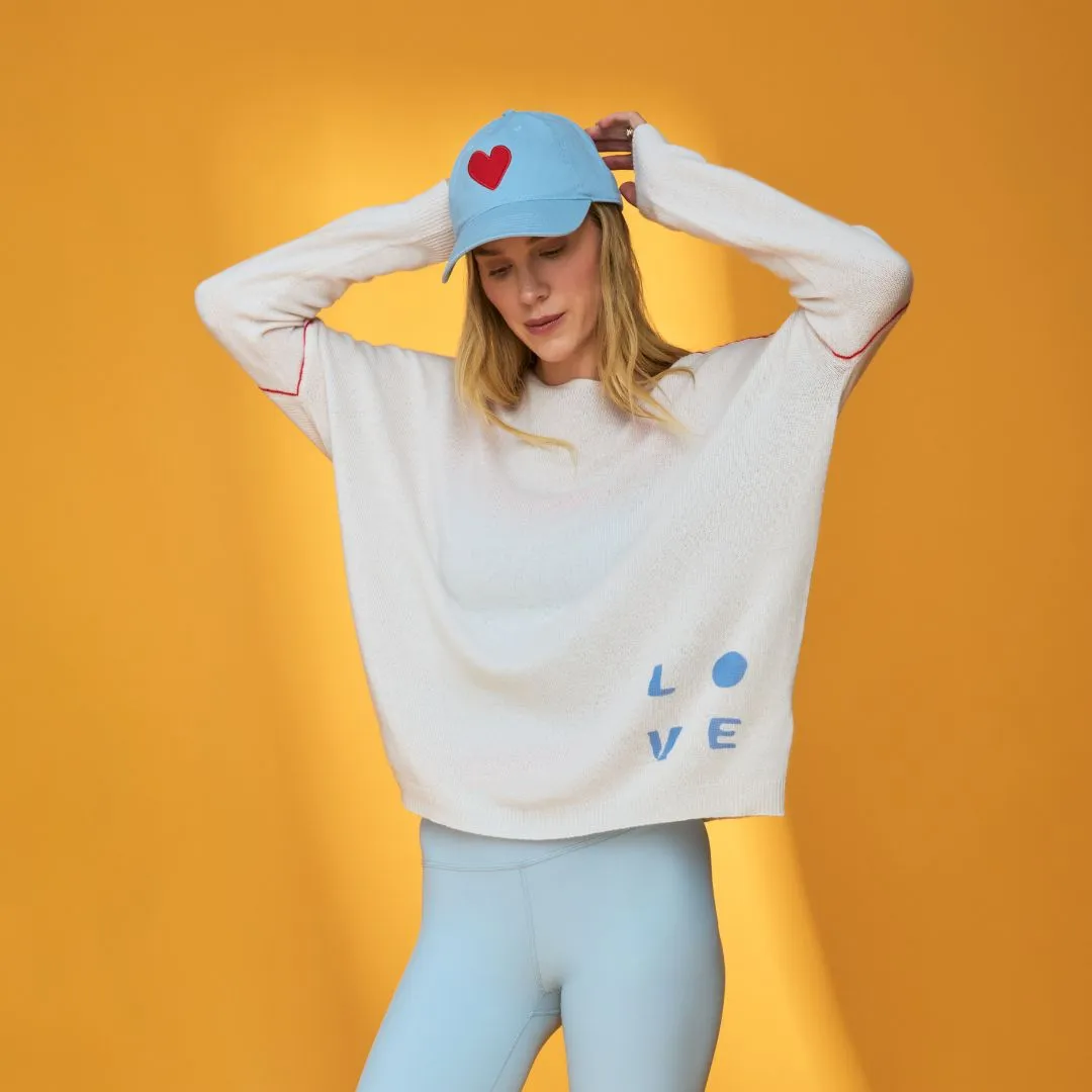 Carbon38 x KR Camille Love Is All Around You Sweater