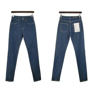 Carmar High Rise Dark Wash Skinny Denim Jeans