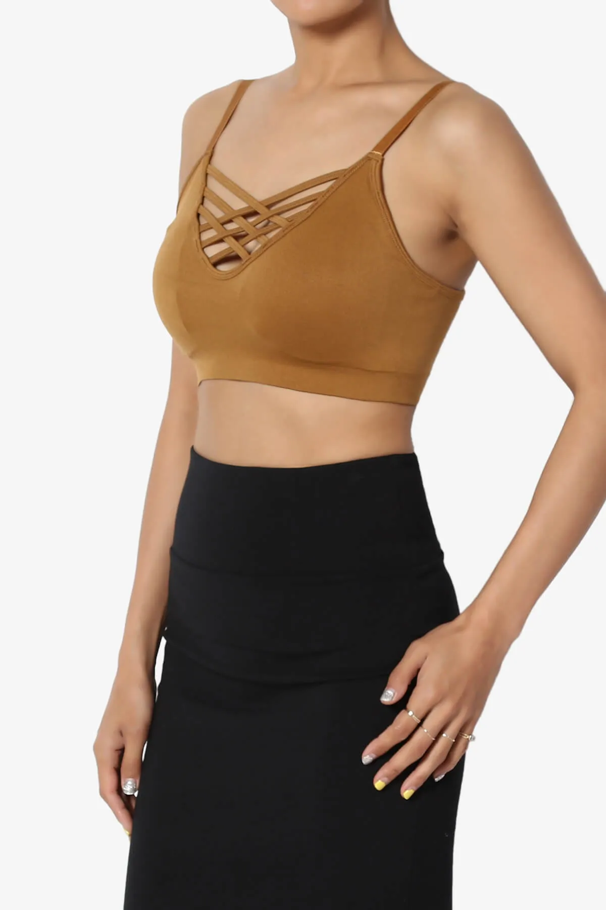 Carolyn Crisscross Bra Top PLUS
