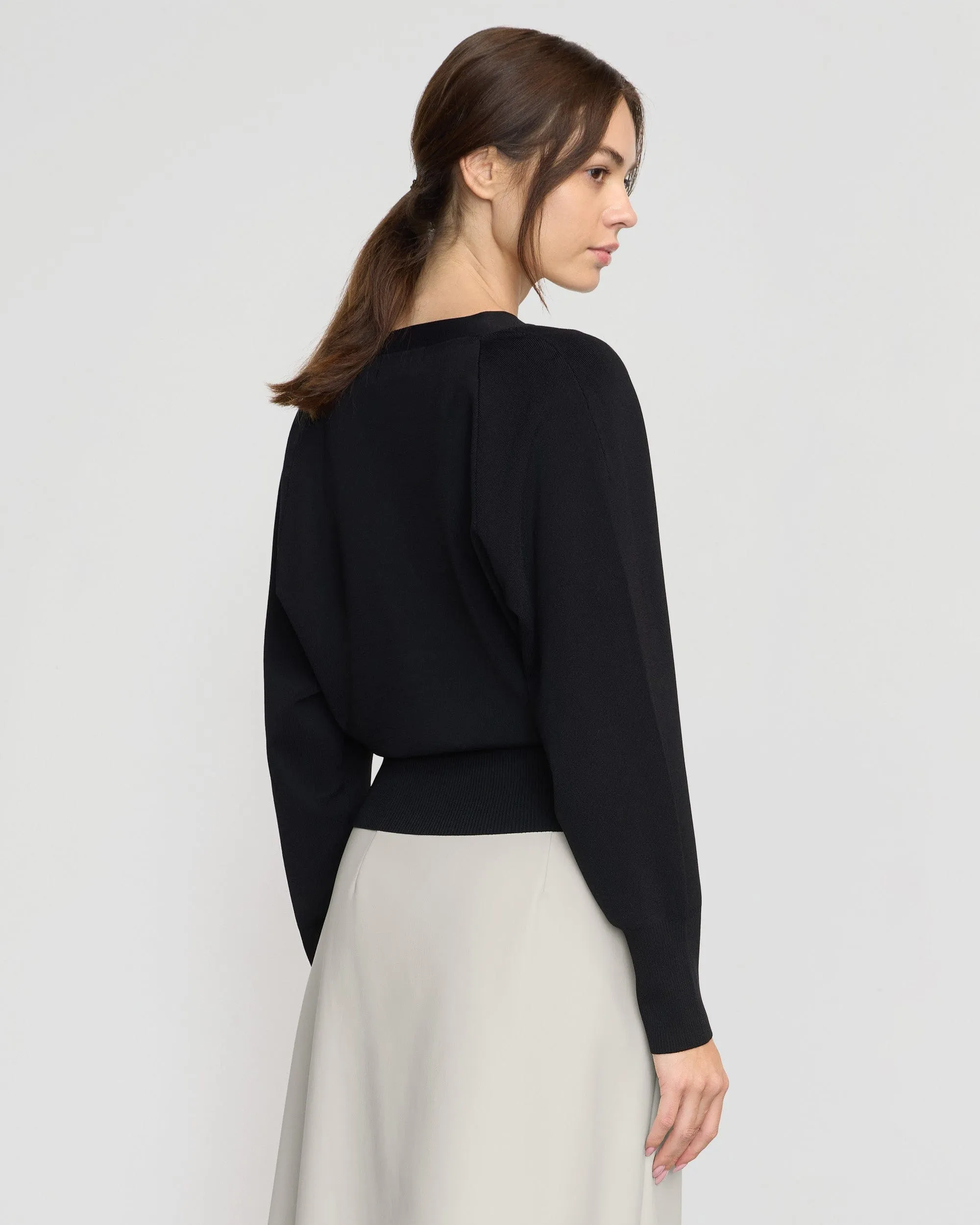 Carson Button-Front Cardigan