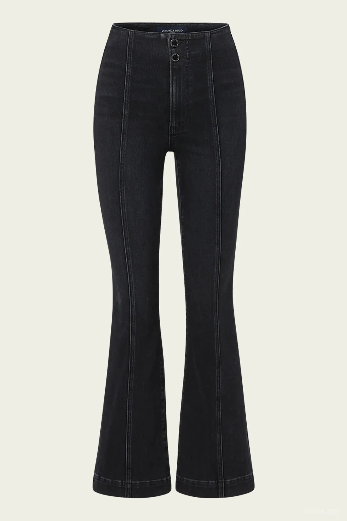 Carson High Rise Ankle in Washed Onyx