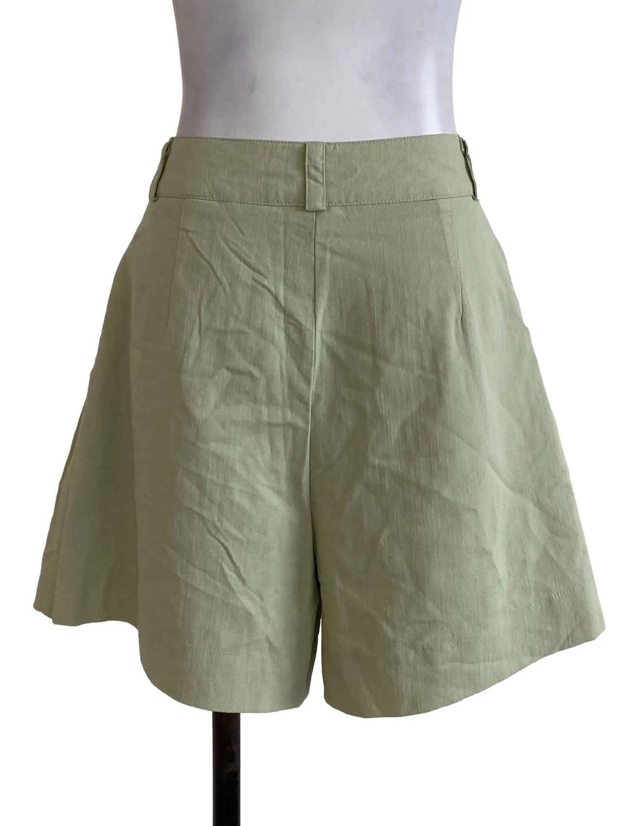 Celadon Green Shorts