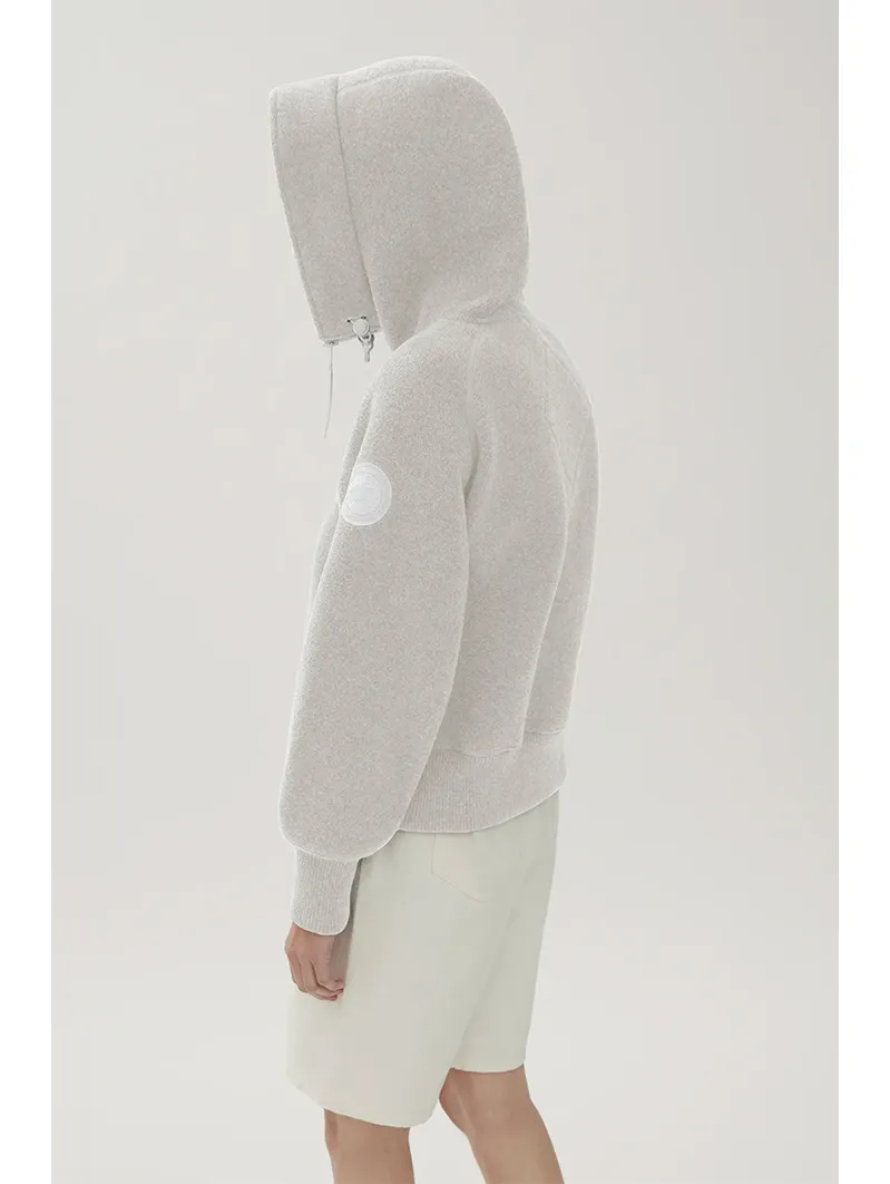 Chilliwack Bomber Kind Fleece HUMANATURE Womens Mist Grey