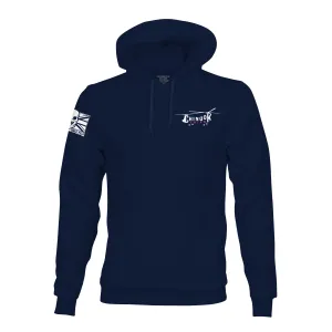 CHINOOK 'CHICK' WHITE TAG HOODIE