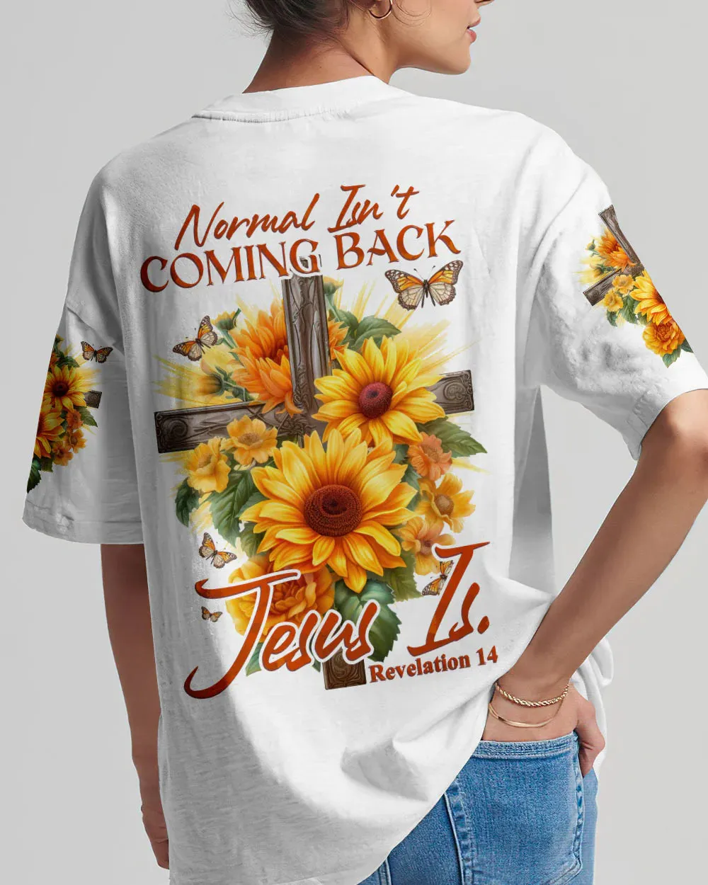 Christianartbag 3D T-Shirt For Women, Normal Isn’t Coming Back, Christian Shirt, Faithful Fashion, CAB3DTOP02080823