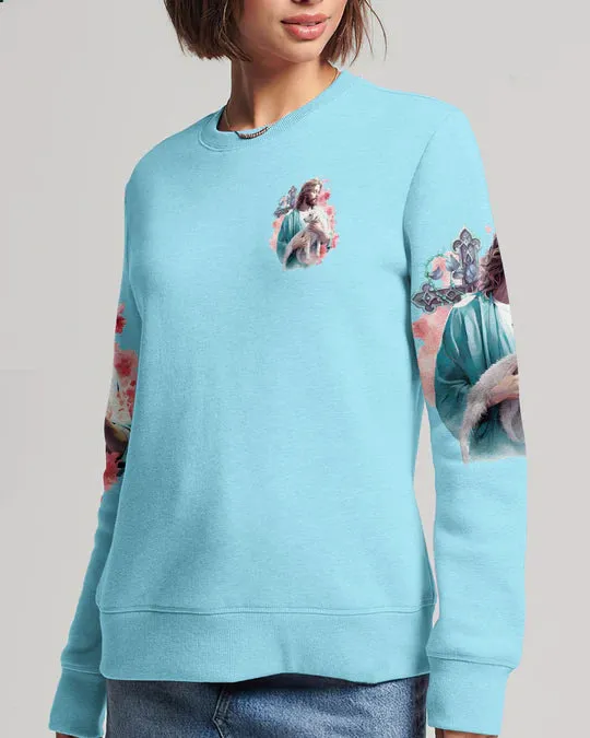 Christianartbag 3D T-Shirt For Women, The Lord Is On My Side Lamb Women's All Over Print Shirt, Christian Shirt, Faithful Fashion, 3D Printed Shirts for Christian Women, CABWTS03200923.