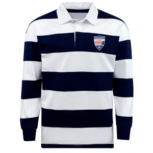 Cincinnati Rookie Rugby Classic Long Sleeve Hooped Rugby Jersey