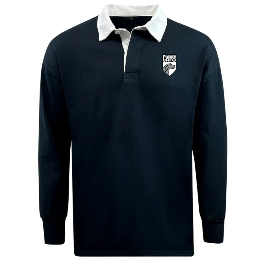 Cincinnati Wolfhounds Classic Long Sleeve Solid Rugby Jersey