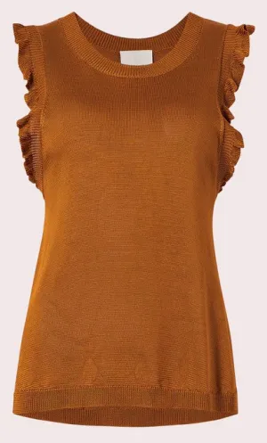 Cinq a Sept Knite Lenore Top - Pecan
