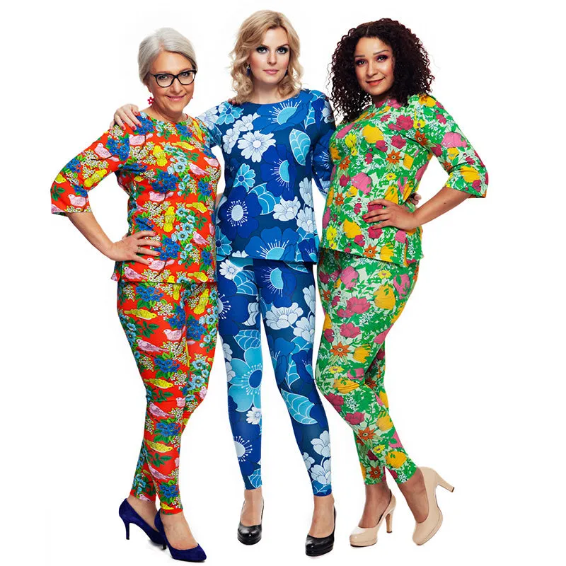 Cissi och Selma Adult Lo Leggings - Kvitter - 'Tweet'