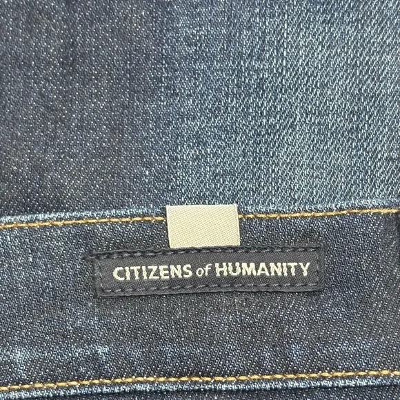 Citizens of Humanity CoH Rocket High Rise Skinny Dark Rinse EUC Size 29