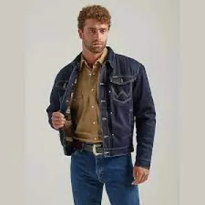 CL112338627-Jacket Men' s Vintage Trucker Denim- Lined