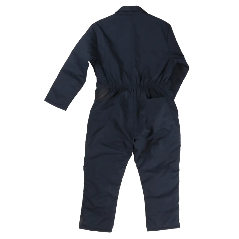 CL71211-M-Navy Coveralls Work King Twill Lined
