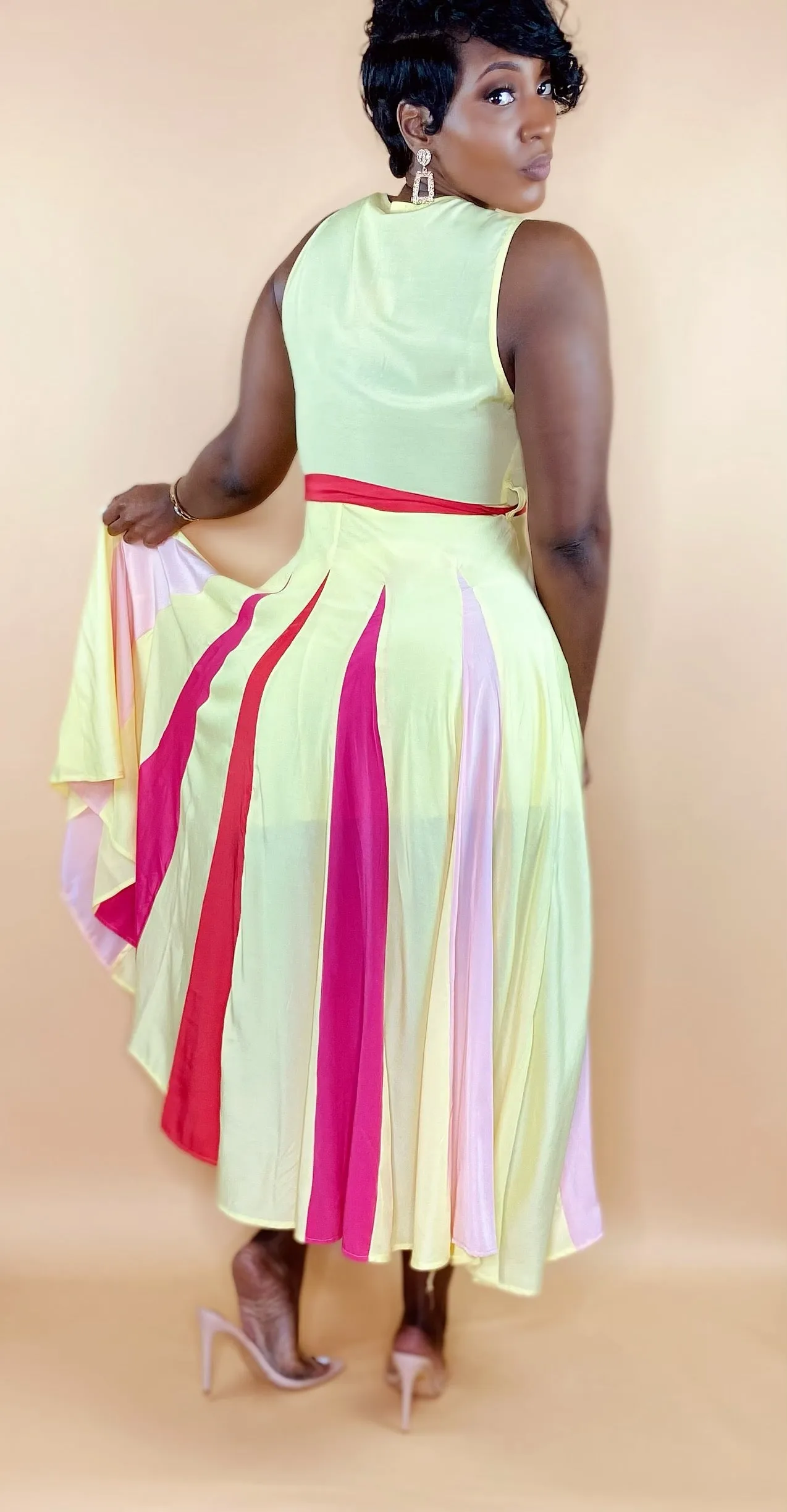 Class and Sass Midi Dress