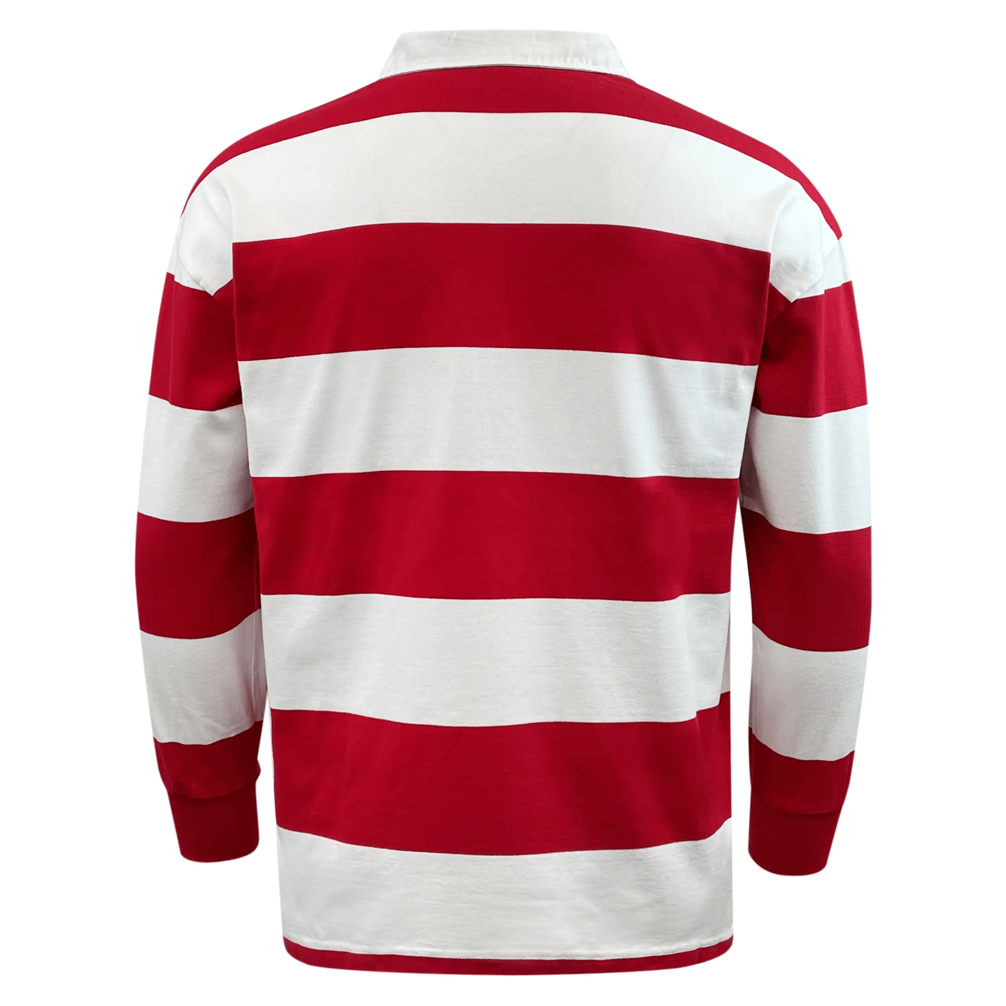 Classic Long Sleeve Hooped Rugby Jersey