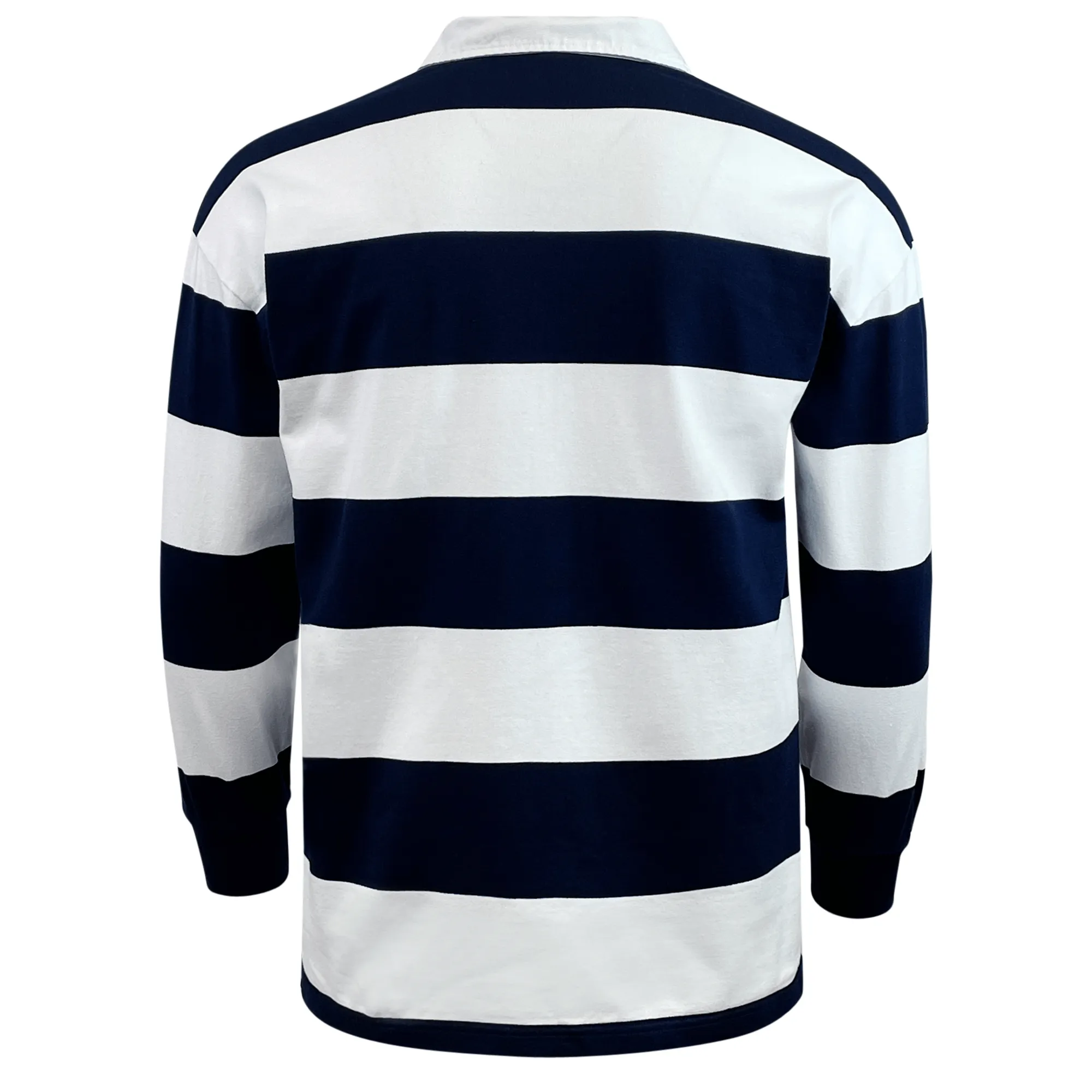 Classic Long Sleeve Hooped Rugby Jersey