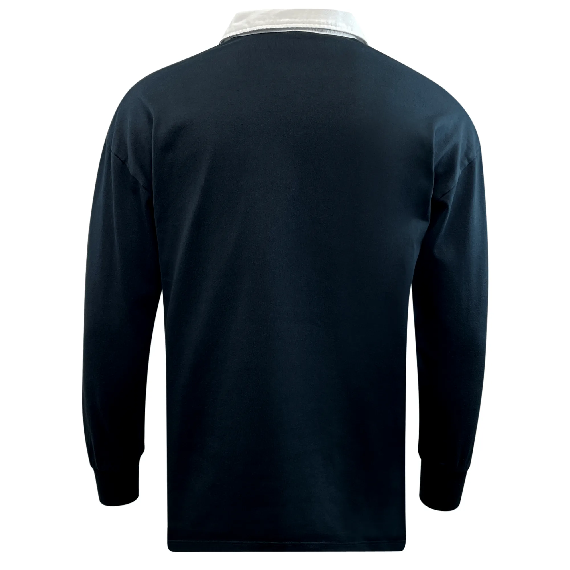 Classic Long Sleeve Solid Rugby Jersey